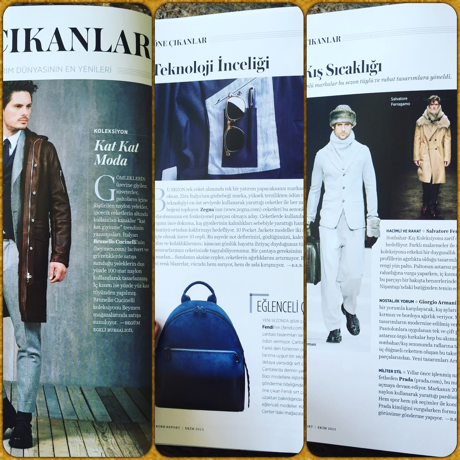 Robb Report- Ekim 2015