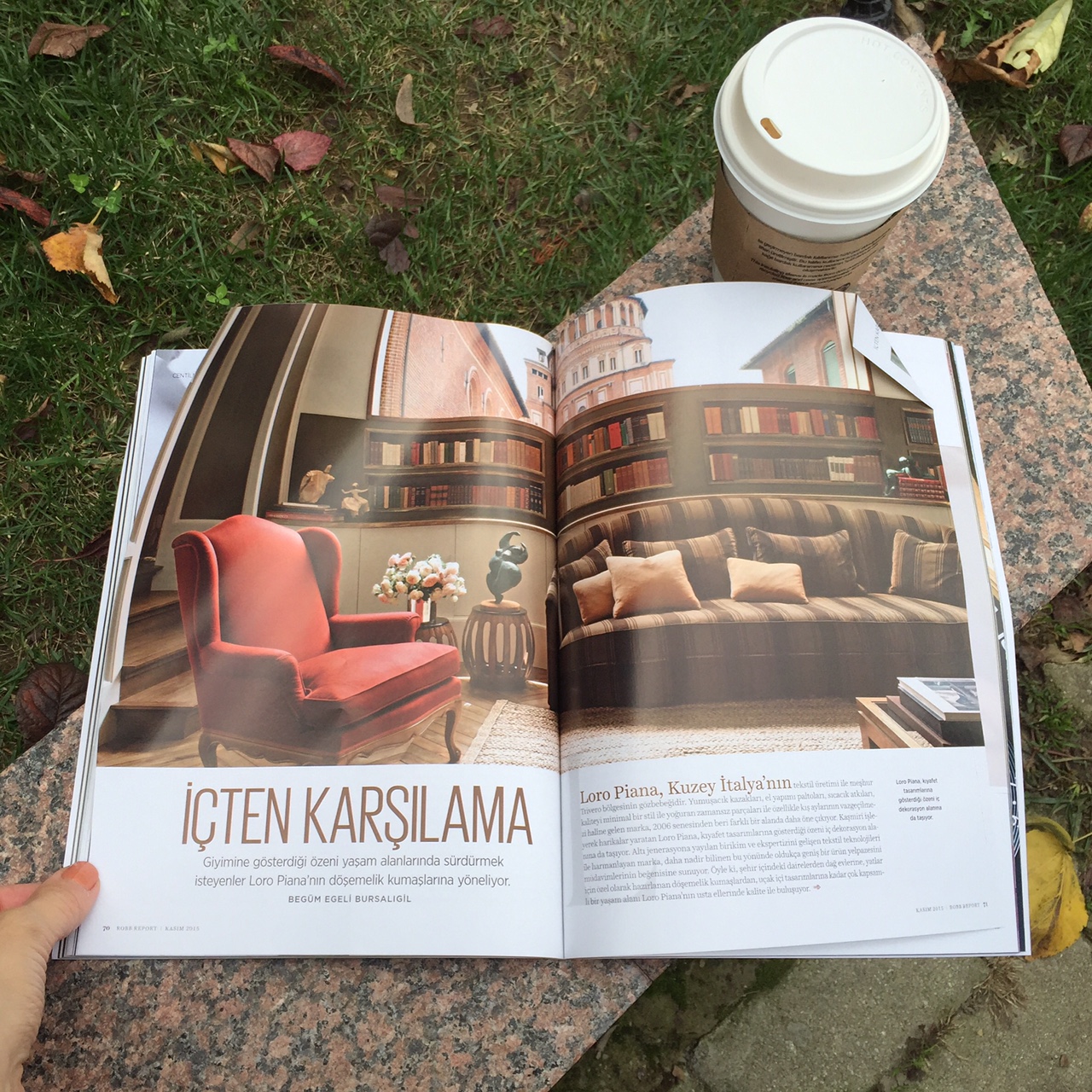 Robb Report- Kasım 2015